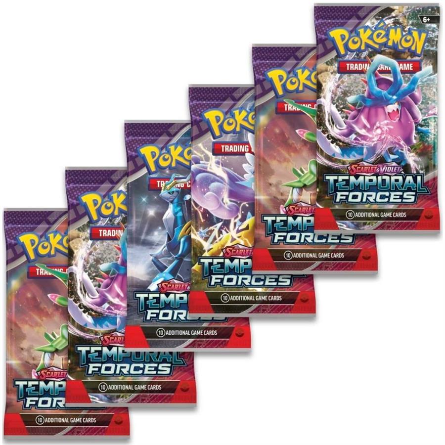 POKEMON TCG BOOSTER BUNDLE SCARLET & VIOLET TEMPORAL FORCES