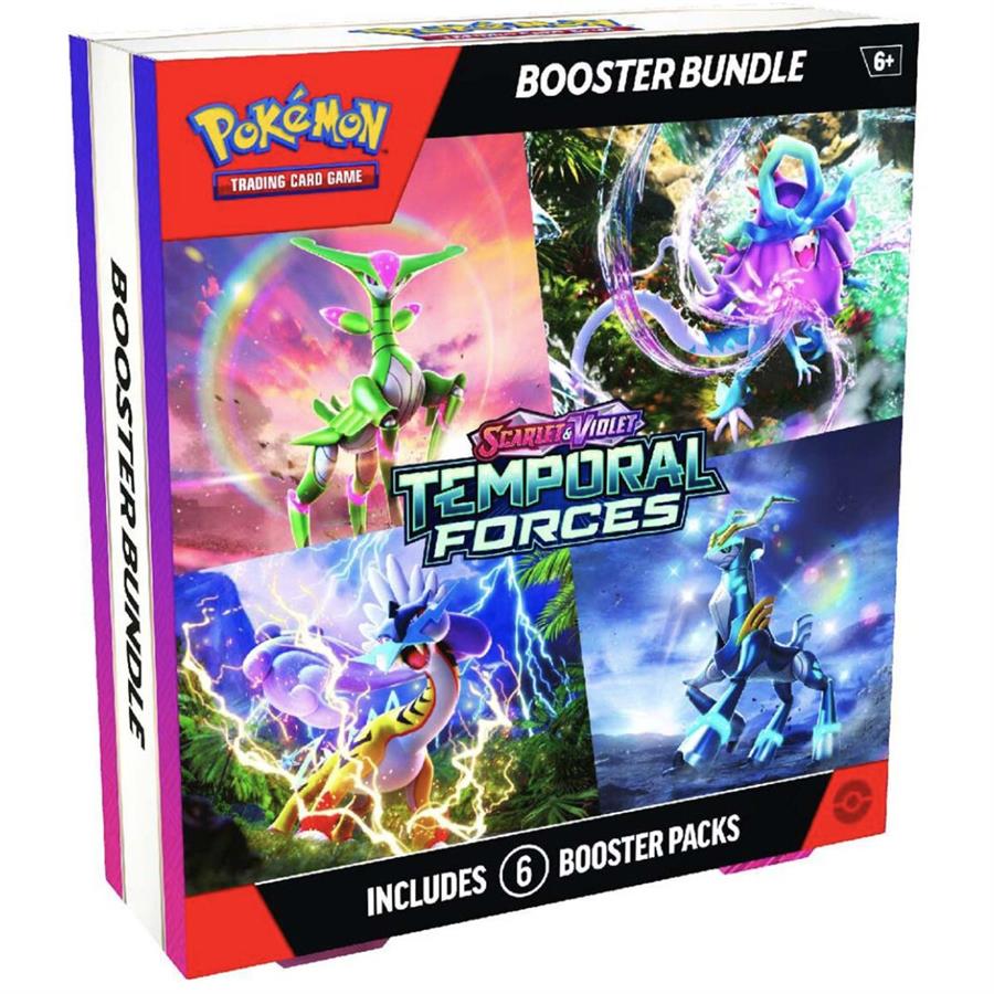 POKEMON TCG BOOSTER BUNDLE SCARLET & VIOLET TEMPORAL FORCES