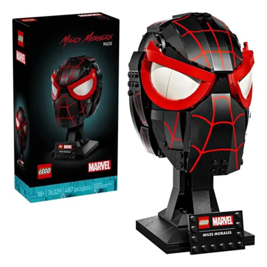 LEGO MILES MORALES MASCARA