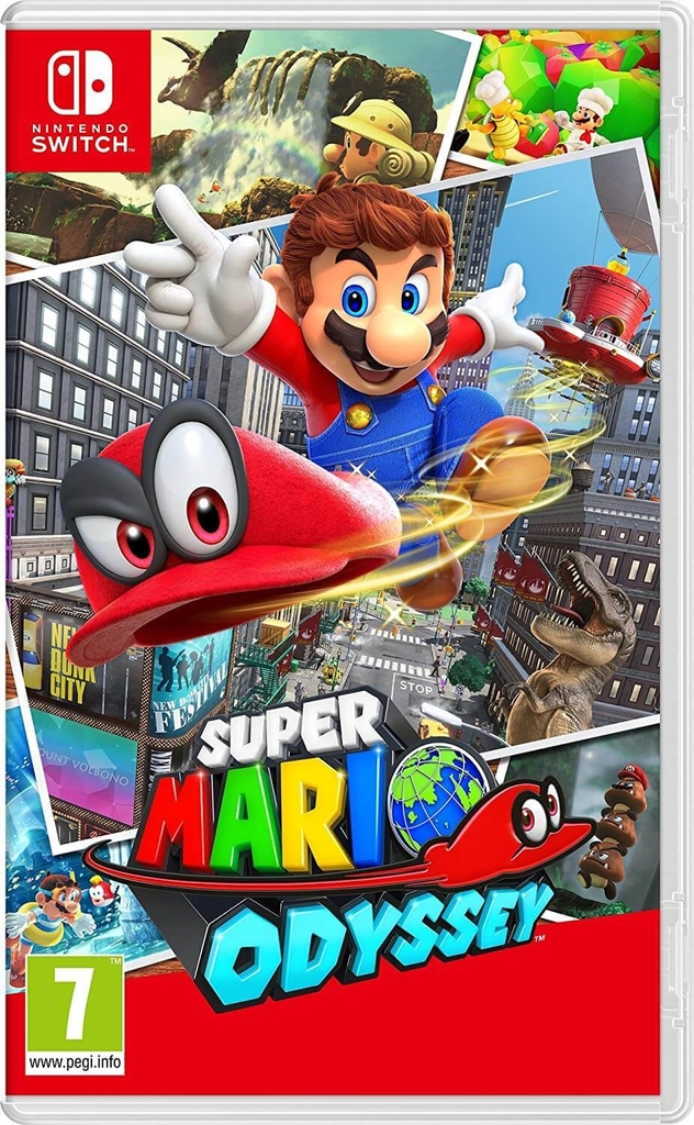 SUPER MARIO ODYSSEY - NINTENDO SWITCH FISICO