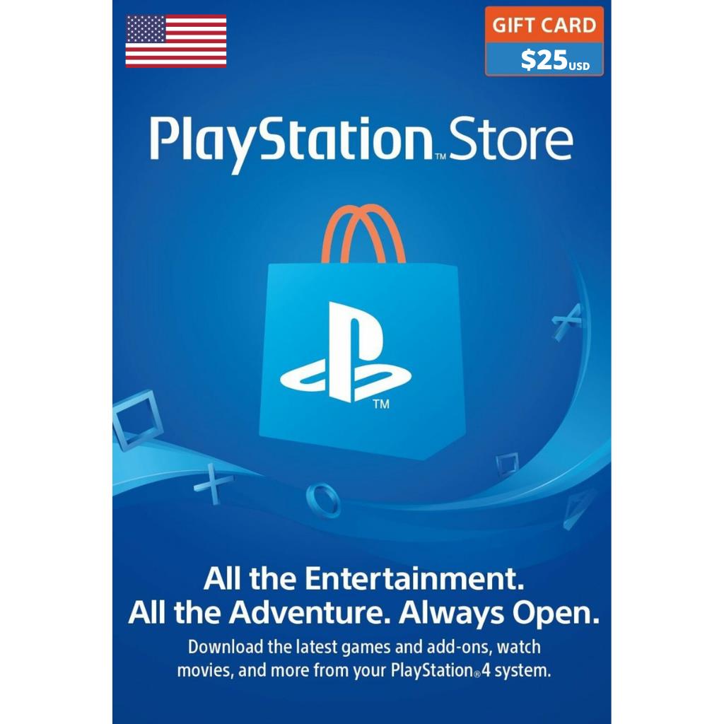PSN CARD $25 USA