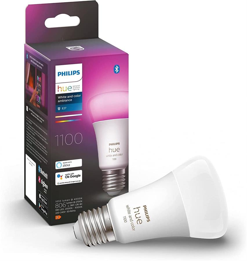PHILIPS HUE FOCO INTELIGENTE E27
