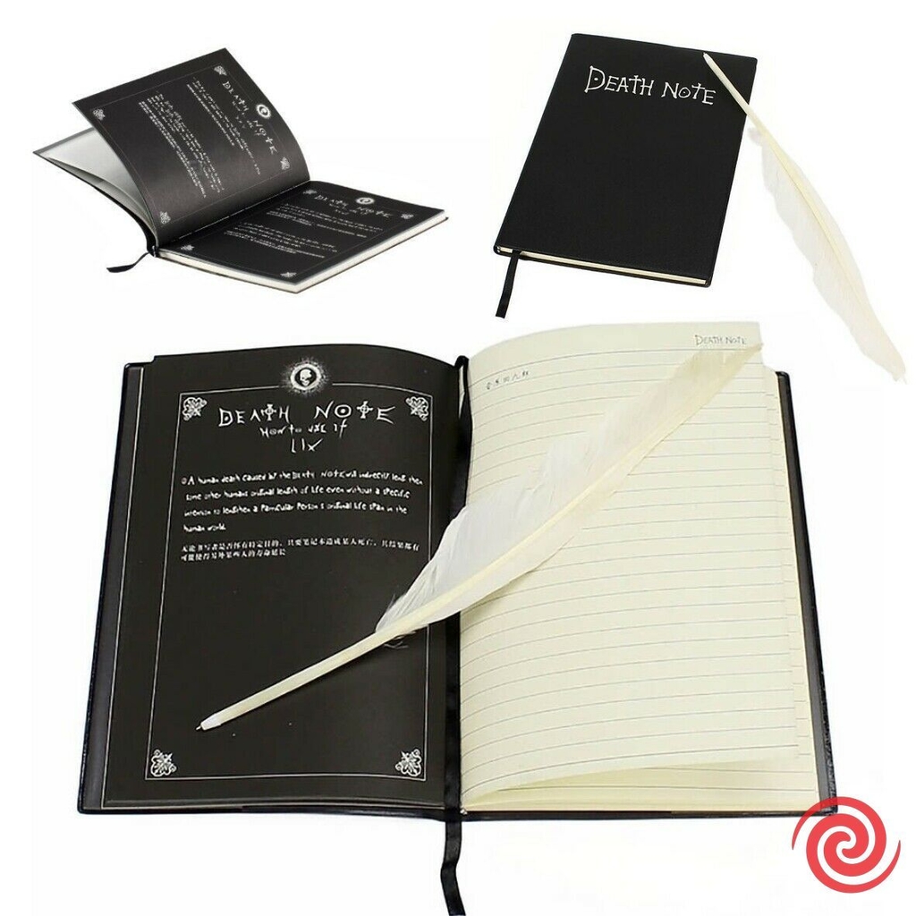 LIBRETA DEATH NOTE CON PLUMA