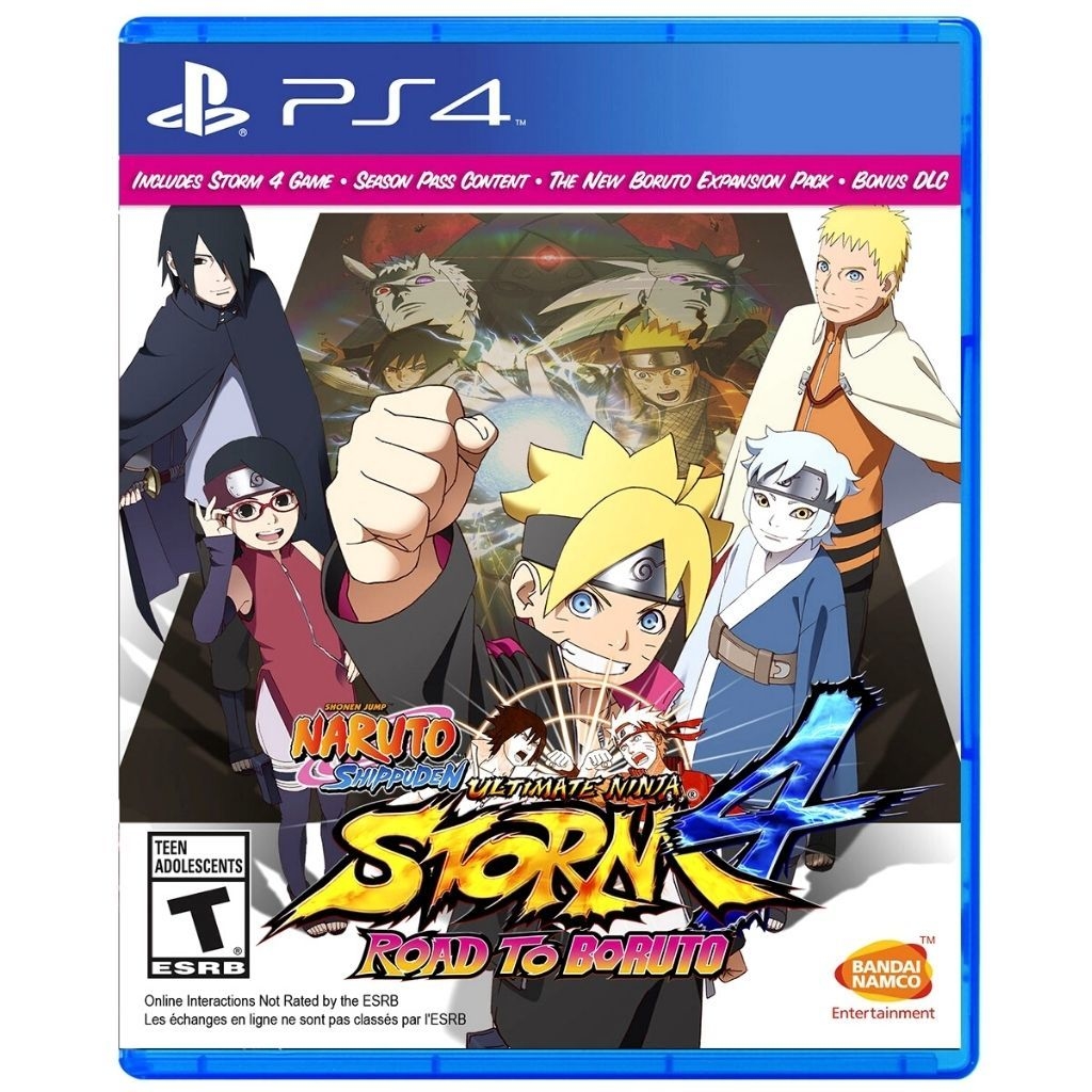 NARUTO SHIPPUDEN ULTIMATE NINJA STORM 4: ROAD TO BORUTO - PS4 SEMINUEVO