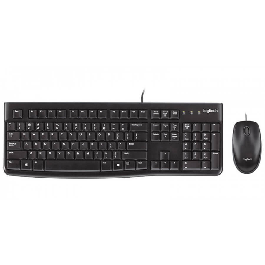 COMBO TECLADO Y MOUSE LOGITECH MK120
