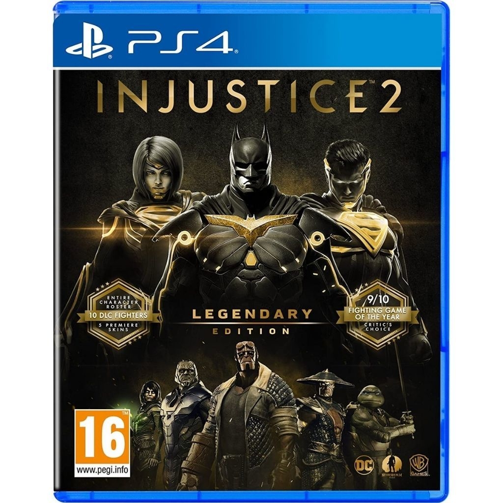 INJUSTICE 2: LEGENDARY EDITION - PS4 FISICO