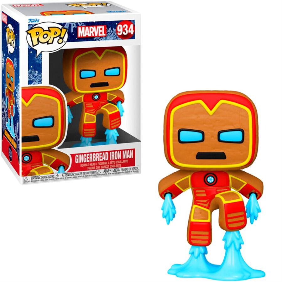 FUNKO POP MARVEL IRON MAN GINGERBREAD 934