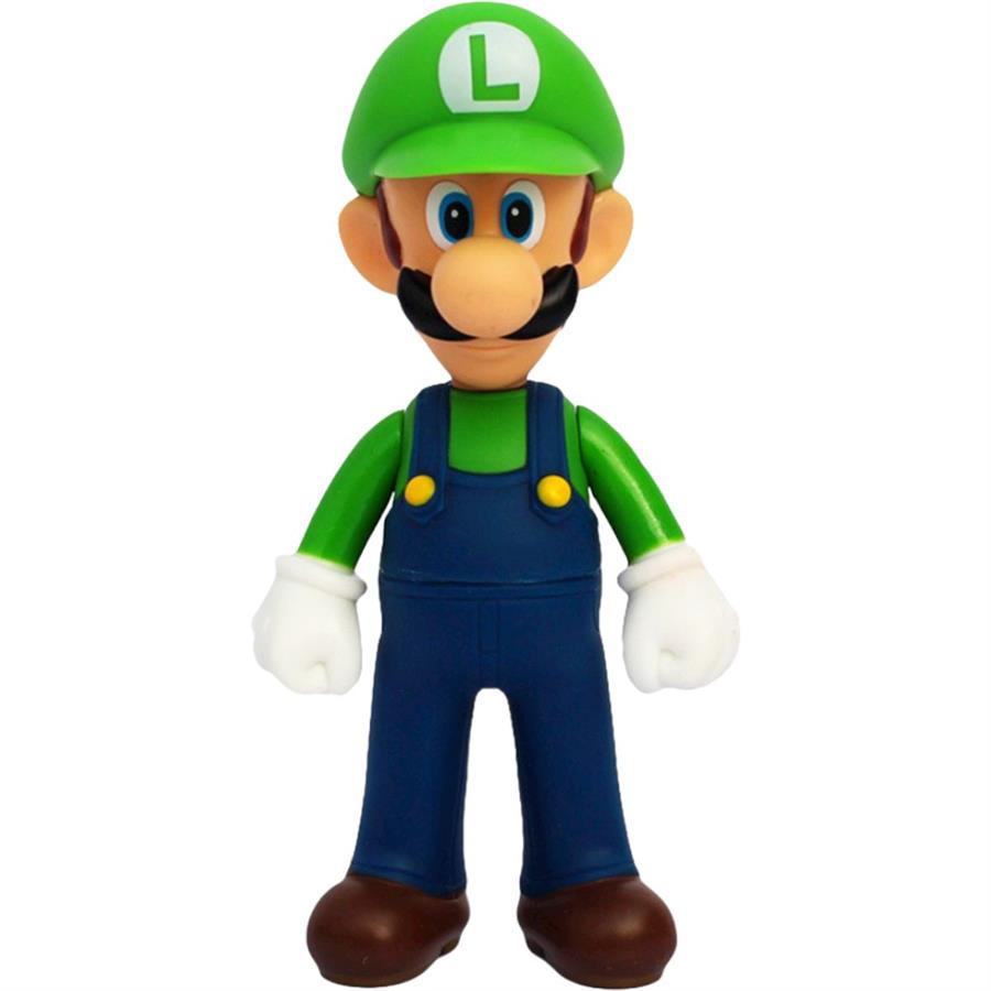FIGURA MARIO BROS LUIGI 25CM APROX