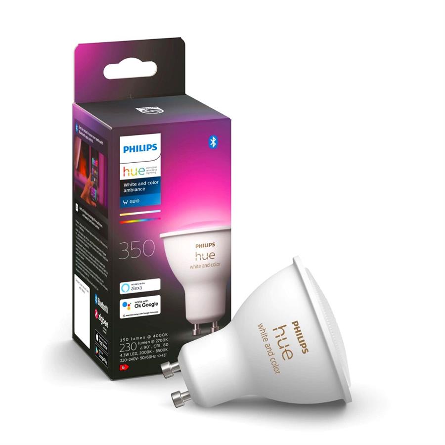PHILIPS HUE FOCO INTELIGENTE GU10