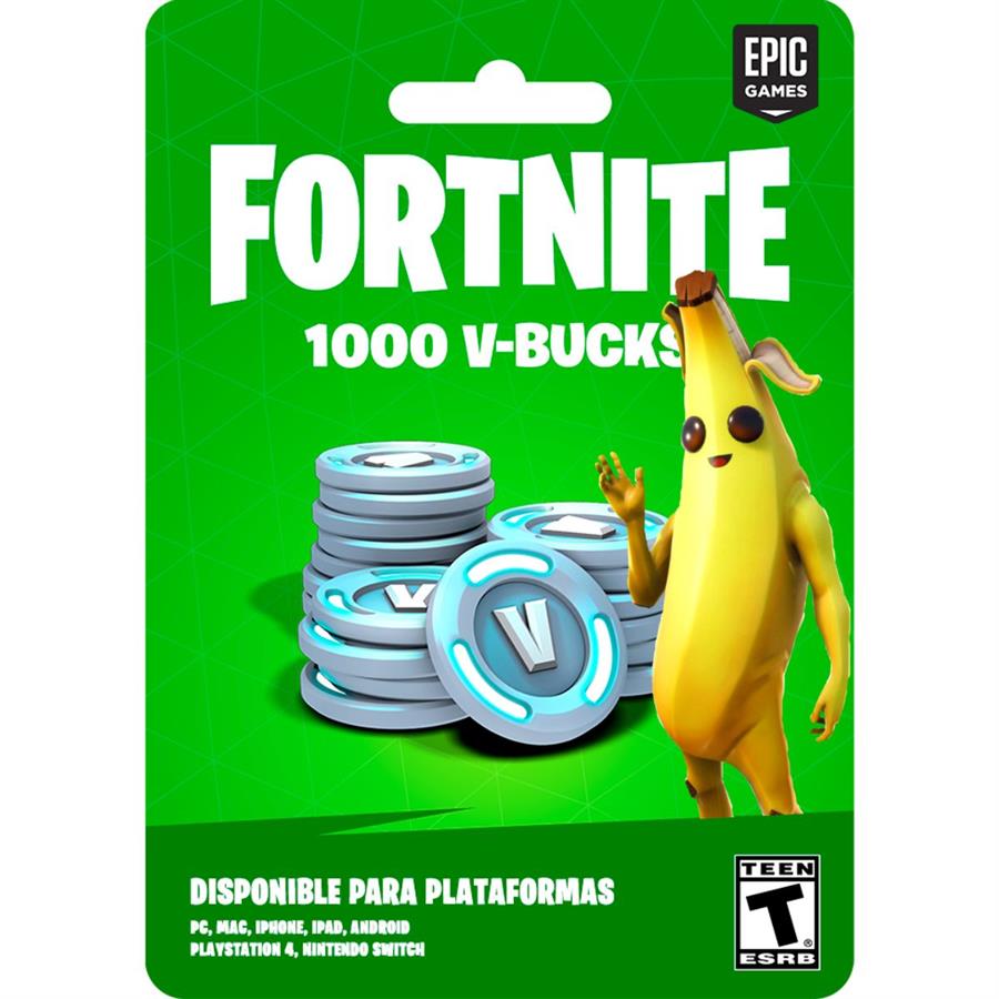 800 V-BUKS - FORTNITE PAVOS