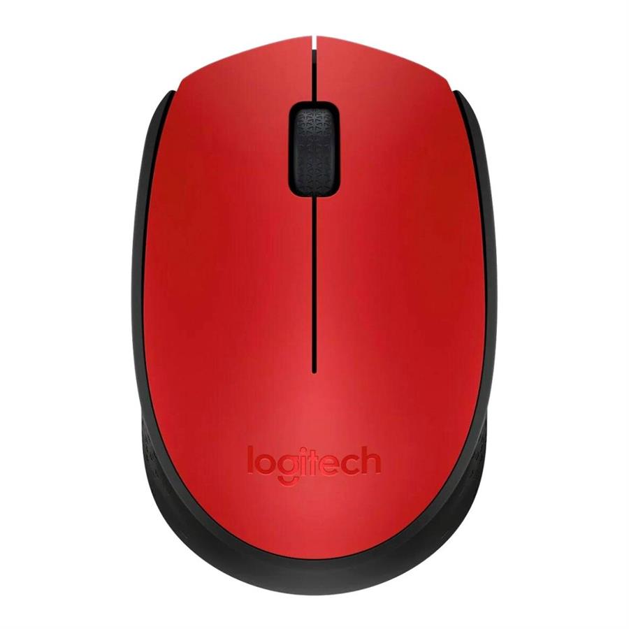 MOUSE INALÁMBRICO LOGITECH M170 - ROJO
