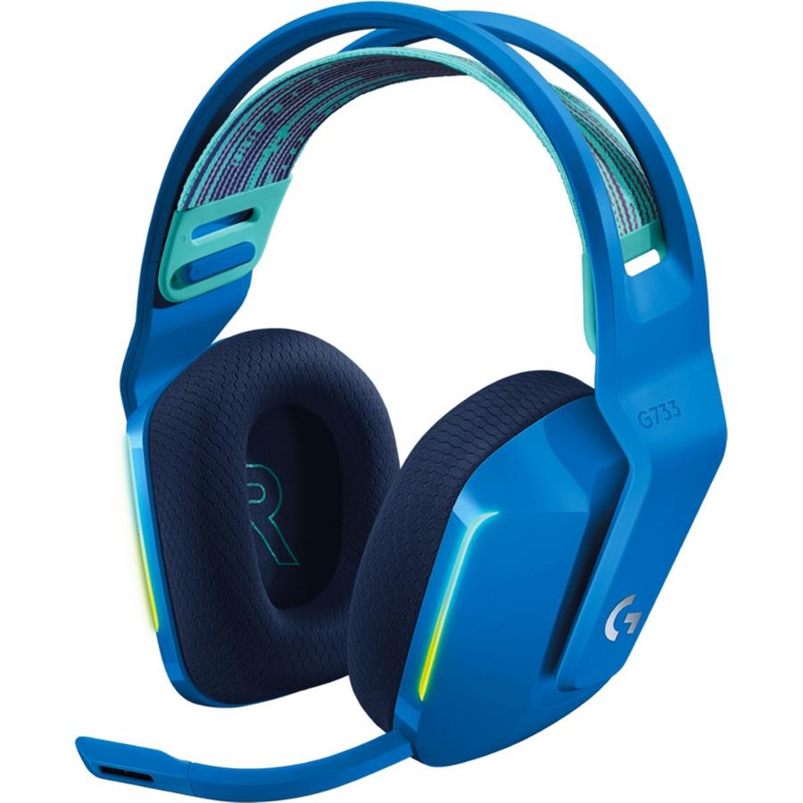 HEADSET LOGITECH G733 WIRELESS - AZUL