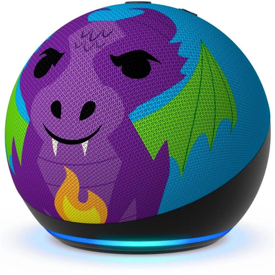 AMAZON ECHO DOT 5TH ALEXA - KIDS EDITION DRAGON