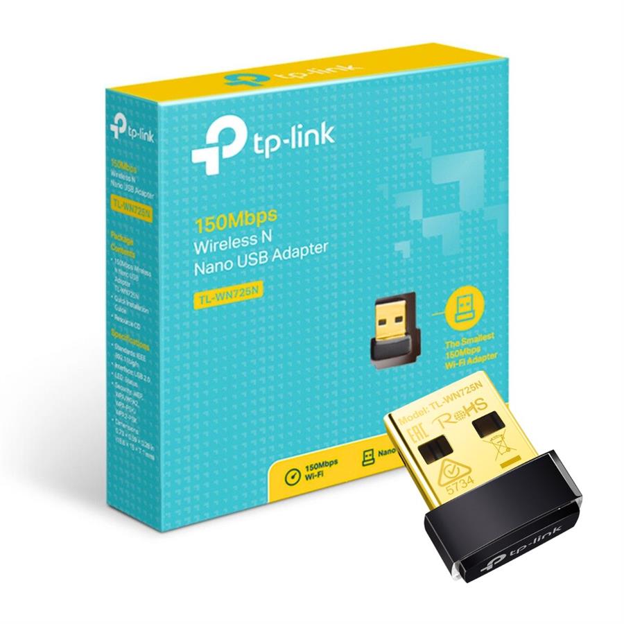 RECEPTOR USB WI-FI 150MBPS TP-LINK - TL-WN725N