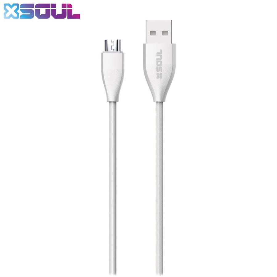 CABLE CARGADOR SOUL MICRO USB SOFT - 1MT