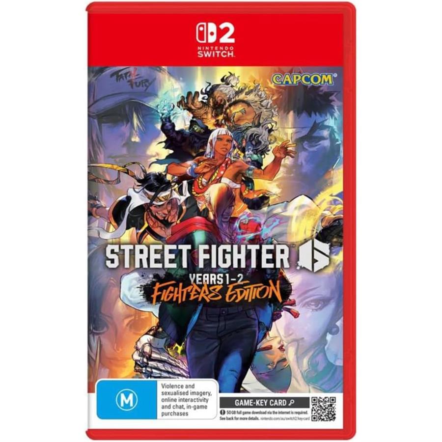 STREET FIGHTER 6: YEAR 1-2 FIGHTERS EDITION - NINTENDO SWITCH 2 FISICO