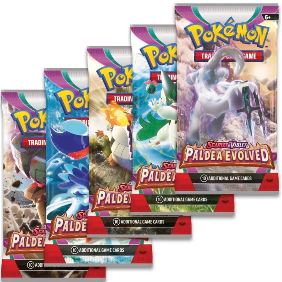 POKEMON TCG BOOSTER PACK PALDEA EVOLVED - ESP
