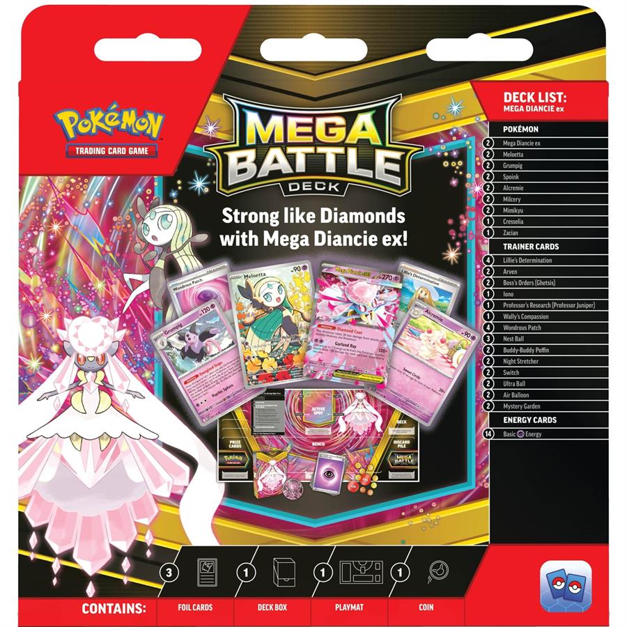 POKEMON TCG DECK MEGA DIANCIE - ESP