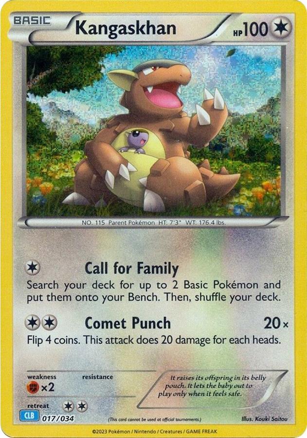 CARTA KANGASKHAN - CLASSIC COLLECTION