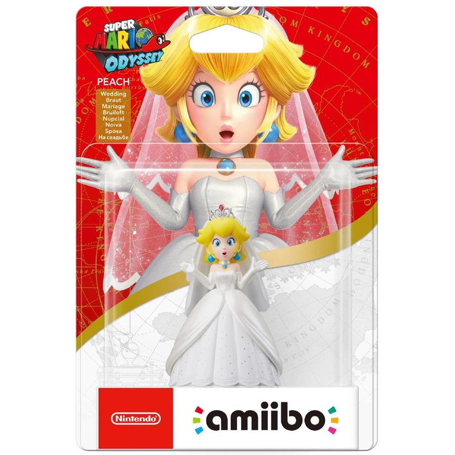 NINTENDO AMIIBO PEACH WEDDING - SUPER MARIO COLLECTION