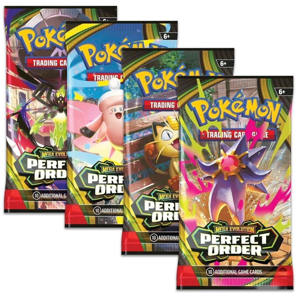 POKEMON TCG BOOSTER PACK PERFECT ORDER - ENG