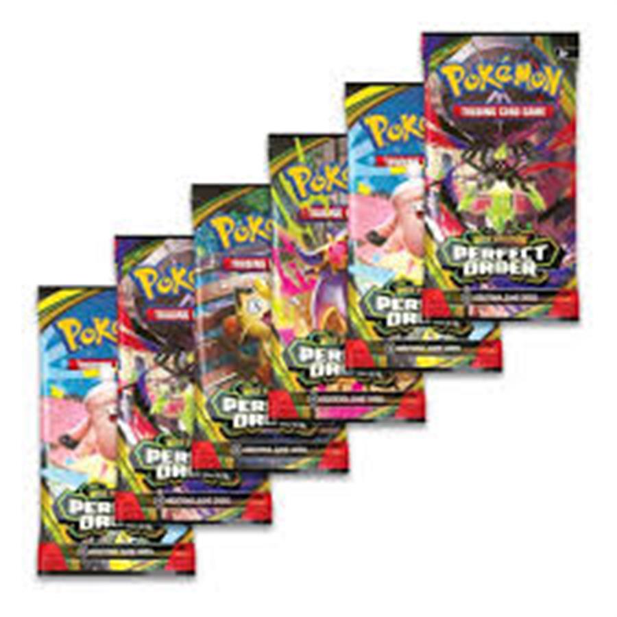 POKEMON TCG BOOSTER PACK PERFECT ORDER - ENG