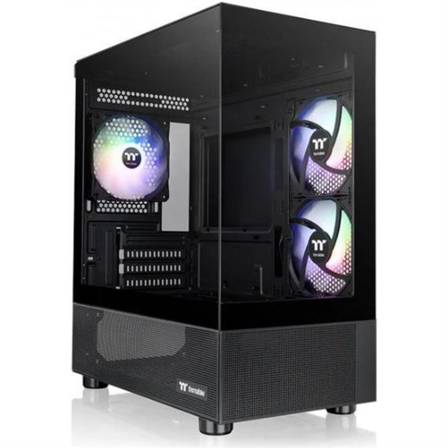 GABINETE THERMALTAKE VIEW 170 TG ARGB BLACK TEMPERED GLASS