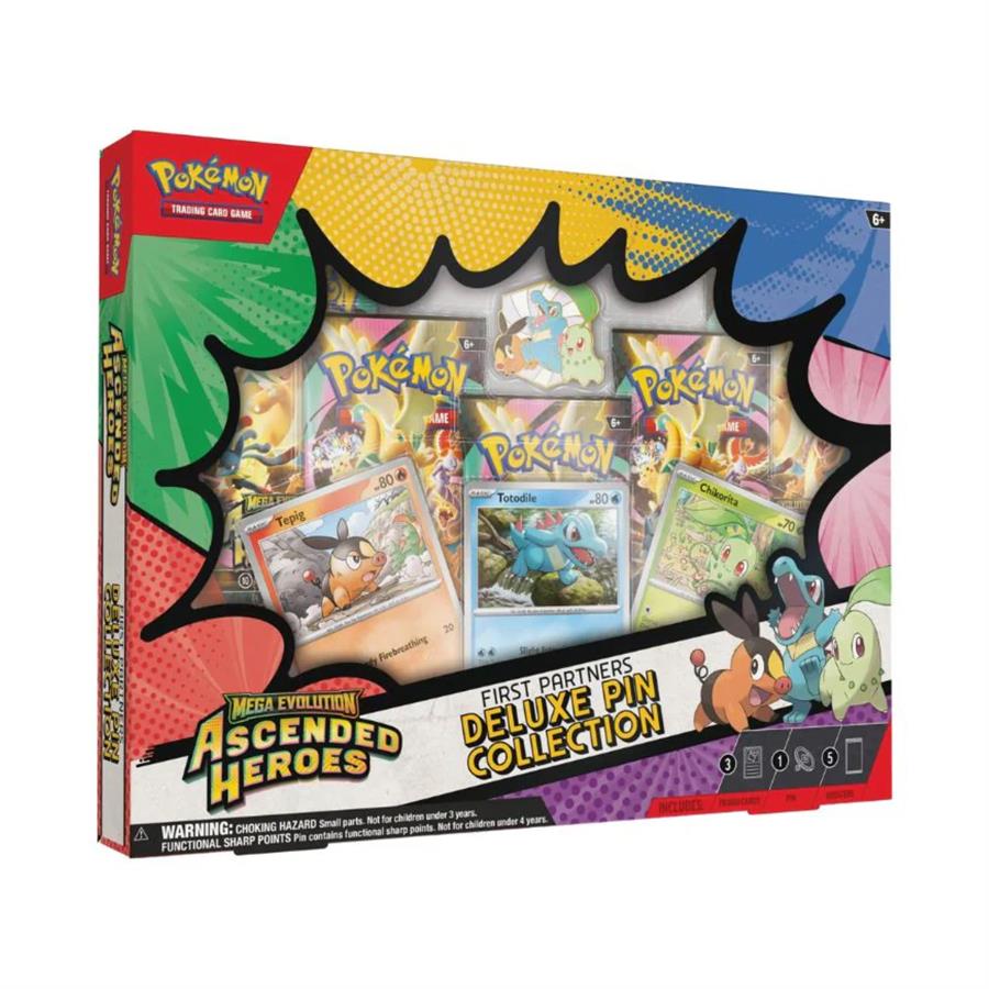 POKEMON TCG ASCENDED HEROES DELUXE PIN COLLECTION - ESP