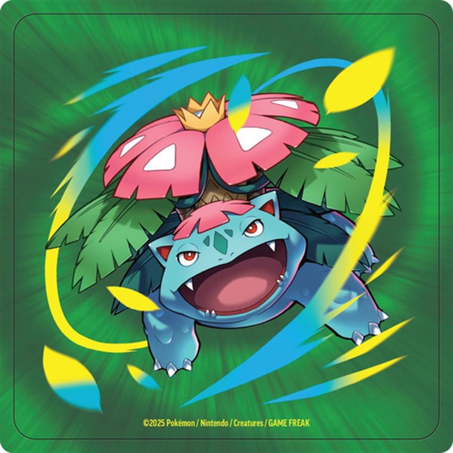 POKEMON TCG MEGA VENUSAUR EX STICKER - EX PREMIUM COLLECTION BOX