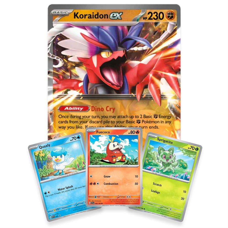 POKEMON TCG QUAXLY PALDEA COLLECTION