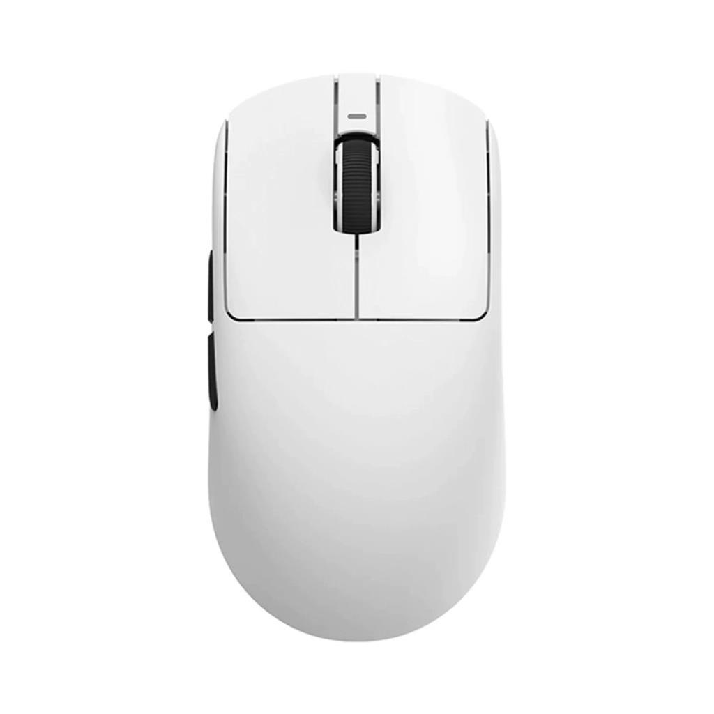 MOUSE GAMER ATK VXE R1 PRO MAX BLANCO TRIMODO WIRELESS/CABLEADO  26K DPI 54GR PAW3395 5D