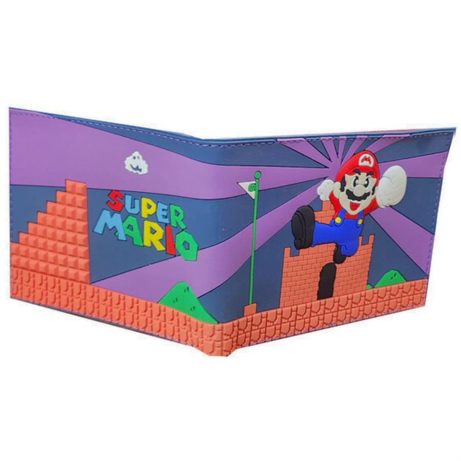 BILLETERA GOMA SUPER MARIO