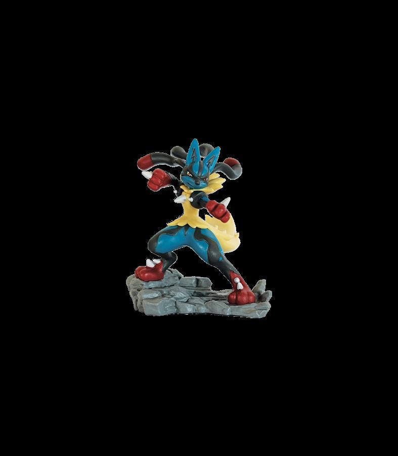 POKEMON TCG MEGA LUCARIO EX FIGURE COLLECTION ESP