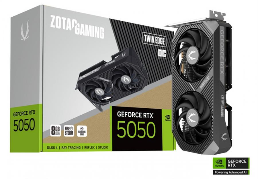 PLACA DE VIDEO ZOTAC RTX 5050 8GB TWIN EDGE
