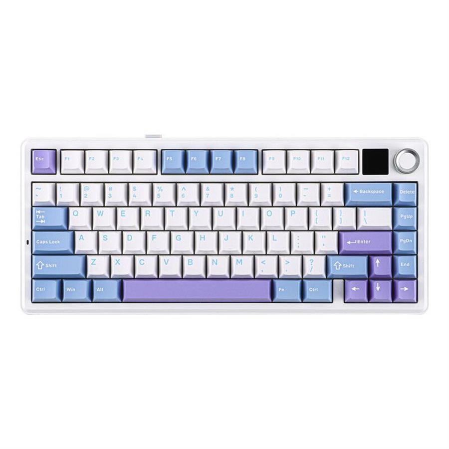 AULA F75 BLUE DEGRADÉ WIRELESS 75% RGB SW REAPER TECLADO MECANICO