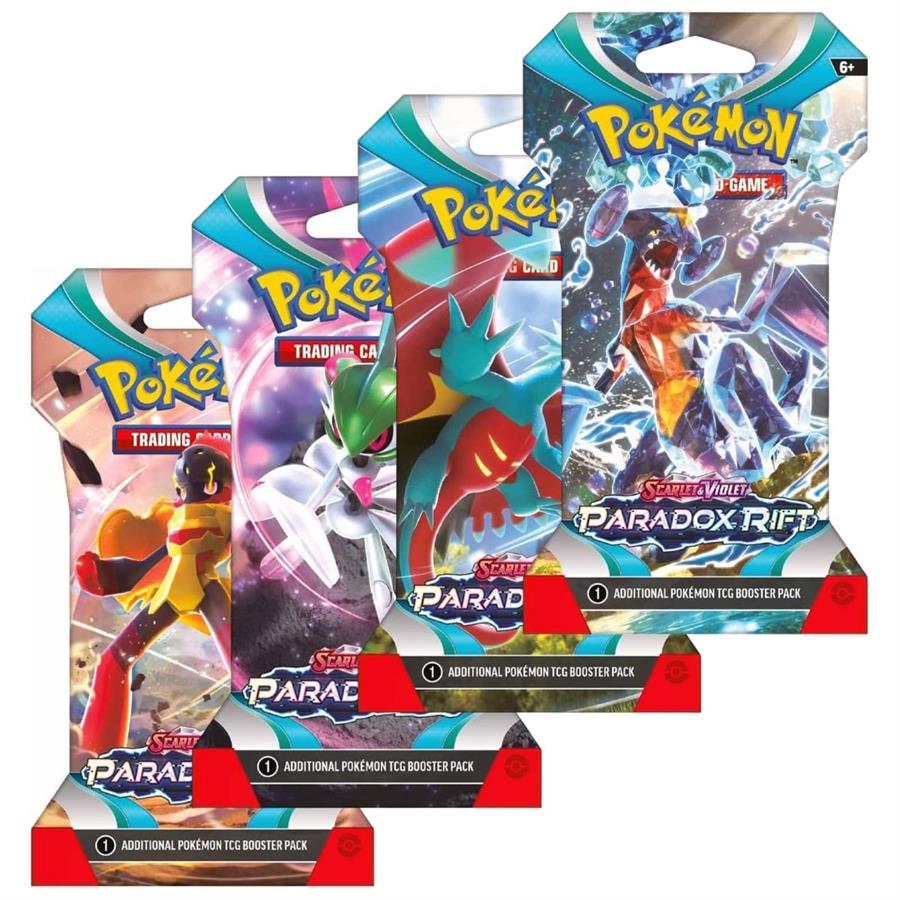 POKEMON TCG BOOSTER PACK CARTON SCARLET & VIOLET PARADOX RIFT ESP