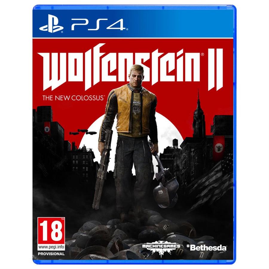 WOLFENSTEIN II NEW COLOSSUS - PS4 SEMINUEVO