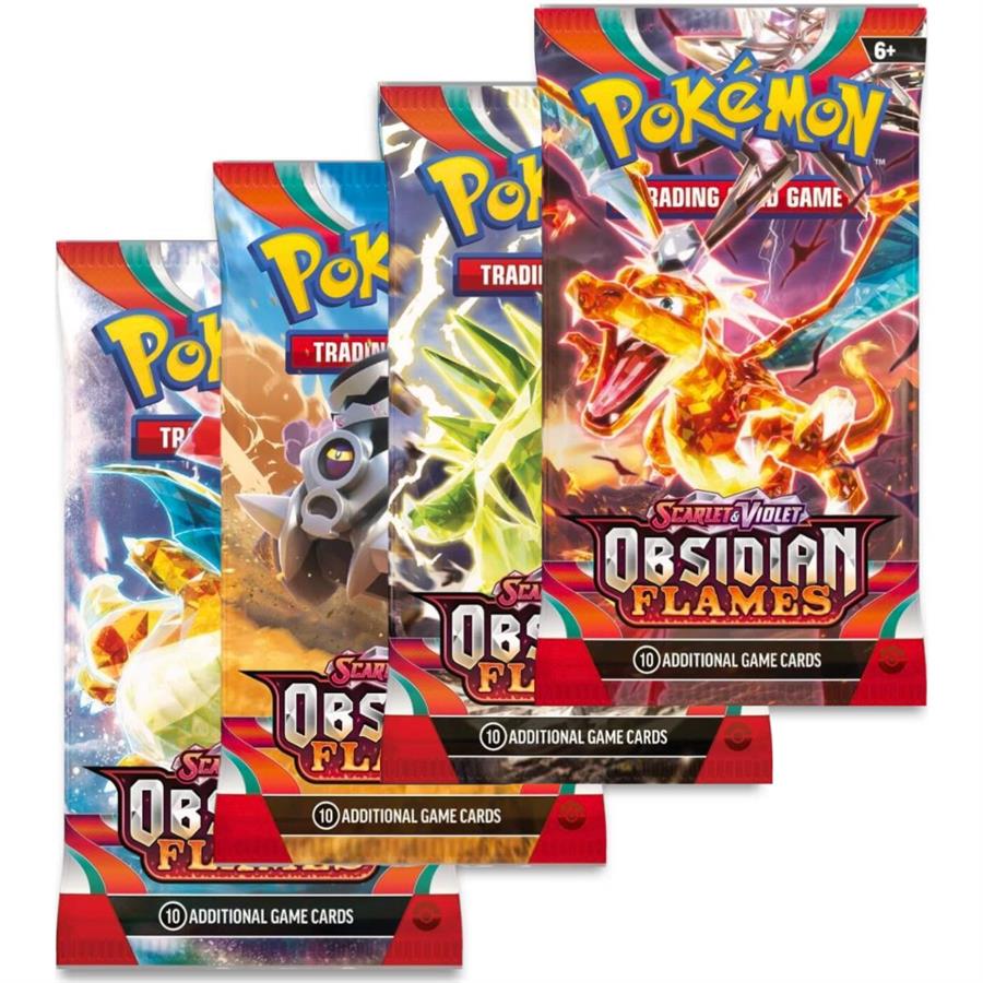 POKEMON TCG BOOSTER PACK SCARLET & VIOLET OBSIDIAN FLAMES ESP