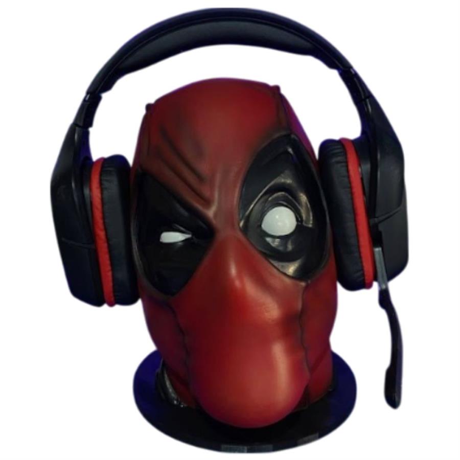 SOPORTE PARA AURICULARES 3D - DEADPOOL