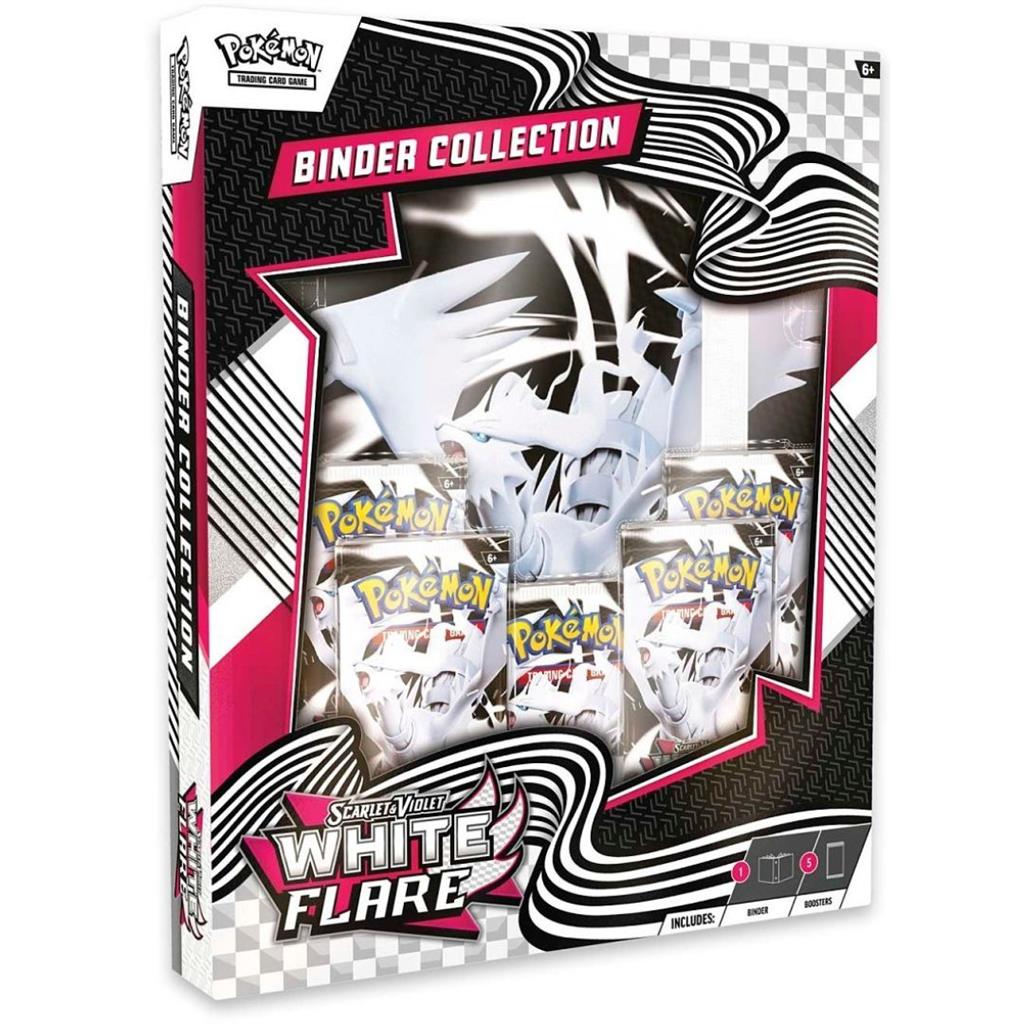POKEMON TCG BINDER COLLECTION WHITE FLARE - ESP