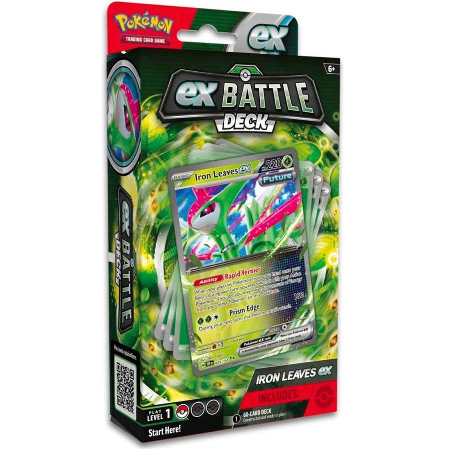POKEMON TCG EX BATTLE DECK LEVEL 1 - ENG (IRON LEAVES EX)