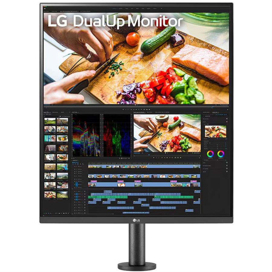 MONITOR LG 28" DUAL ERGO 60Hz - 28MQ780-B