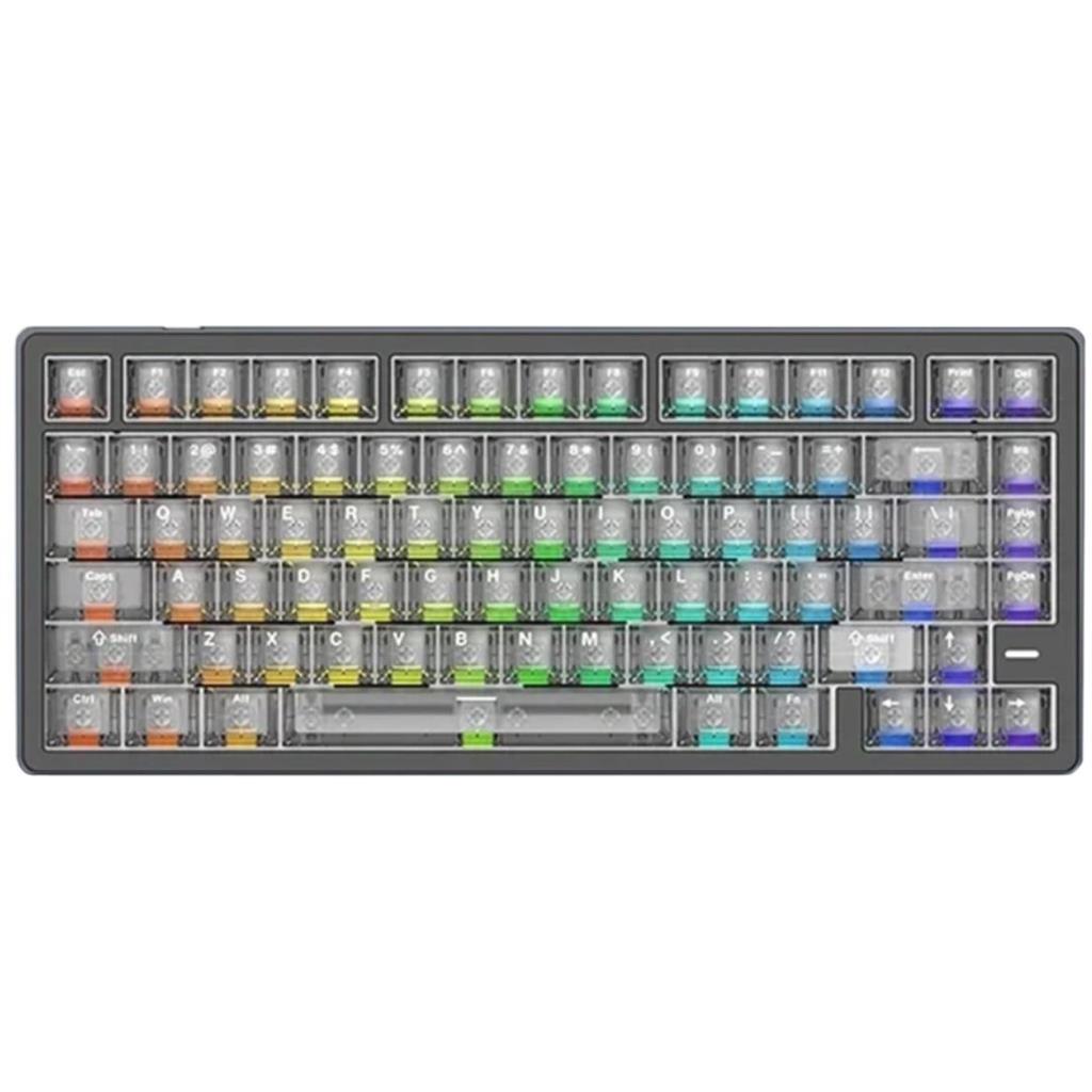 TECLADO MAGNETICO IROK MARS75 PRO BLACK SW STARLIGHT RGB 75%  INGLES USB 8KHZ 0.001MM 0.08MS