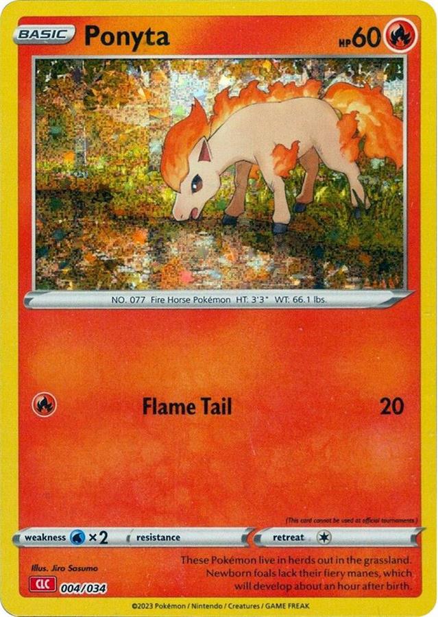 CARTA PONYTA - CLASSIC COLLECTION