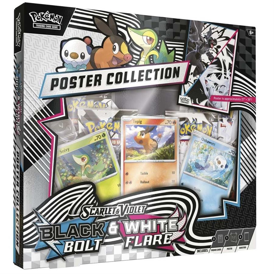 POKEMON TCG UNOVA POSTER COLLECTION BLACK & WHITE - ESP