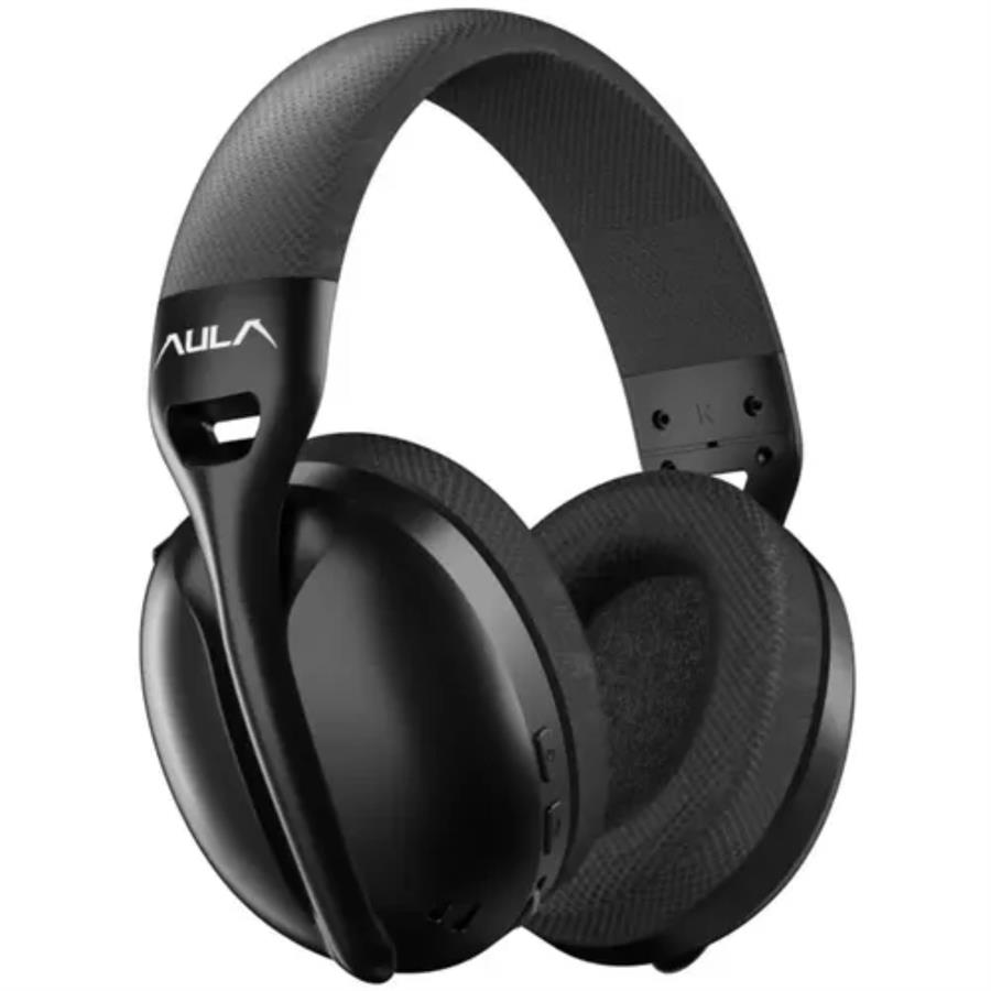 AULA S6 BLACK AURICULAR INALAMBRICO USB BLUETOOTH NEGRO ULTRALIGEROS 180GR