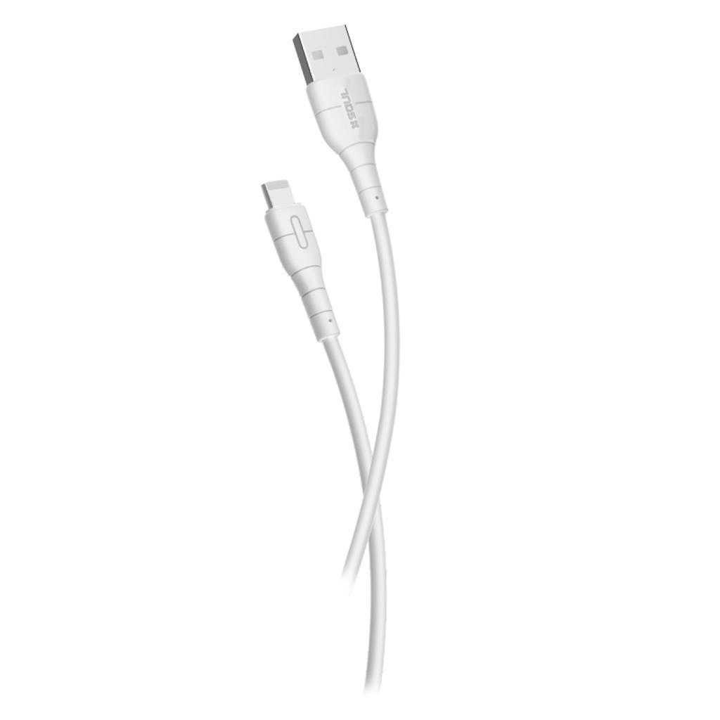 CABLE CARGADOR SOUL CLASSIC USB A LIGHTNING/IPHONE - 1M