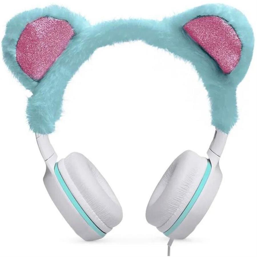 AURICULAR PELUCHE CON CABLE OREJAS DE OSO