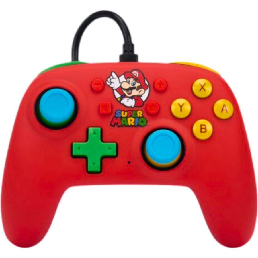 JOYSTICK NINTENDO SWITCH POWERA ENHANCED NANO - MARIO MEDLEY