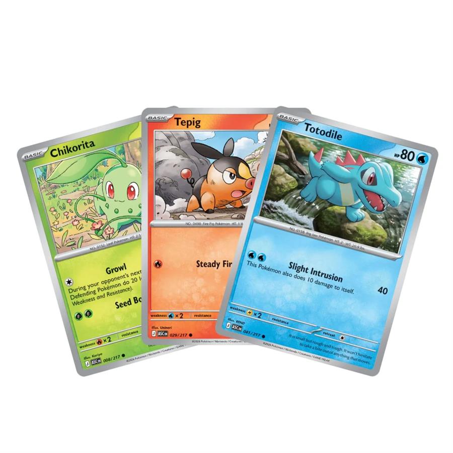 CARTAS PROMO X3 ASCENDED HEROES